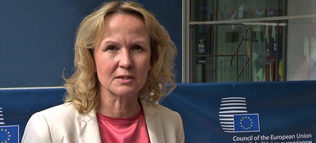 Steffi Lemke beim EU-Umweltrat