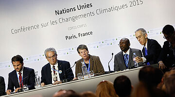 Regierungsvertreter bei der COP21 