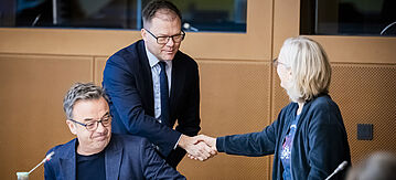 Carsten Schneider an der konstituierenden Sitzung des Beirats "Umwelt und Sport"