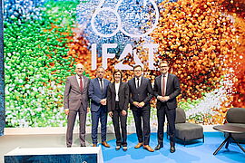 Carsten Schneider bei der IFAT