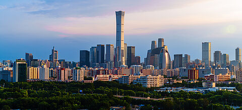 Skyline von peking