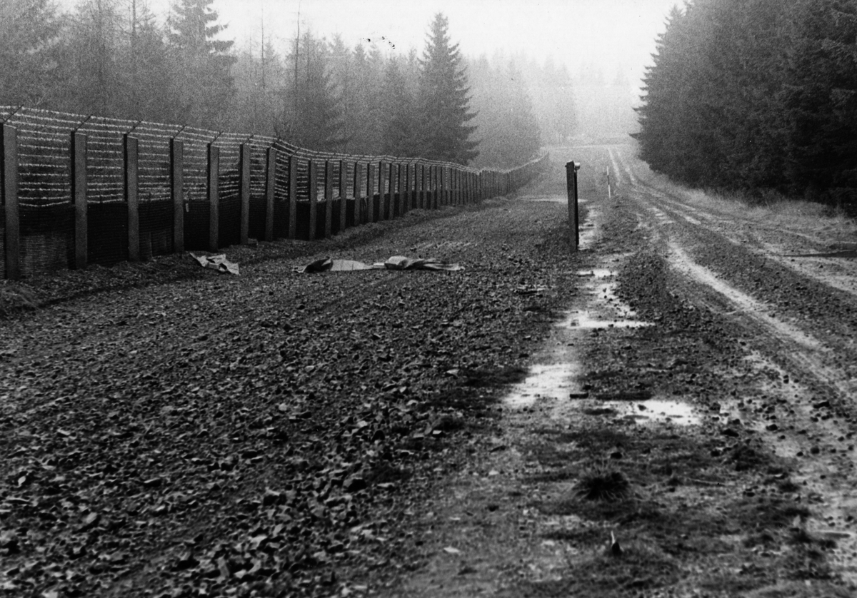 Weg Kilometern entlang der ehemaligen innerdeutschen Grenze