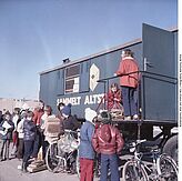 Rollenden Annahmestelle für Wertstoffe in Neubrandenburg-Ost