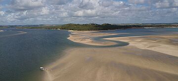 Formoso-Flussmündung im brasilianischen Bundesstaat Pernambuco