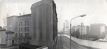 Hinterlandmauer in den 1980er