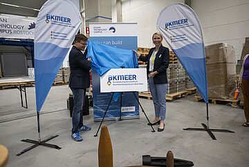 Bundeskompetenzzentrum Munitionsbergung aus dem Meer. Weitere Informationen siehe Bildunterschrift