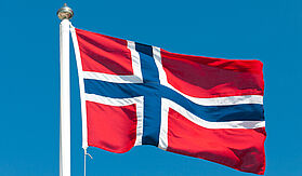 Flagge von Norwegen