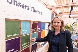 Steffi Lemke beim Demokratiefest