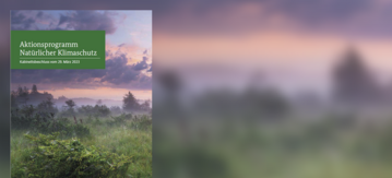 Cover: Aktionsprogramm Natürlicher Klimaschutz
