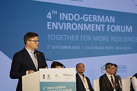 Carsten Schneider am Rednerpult