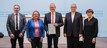 Gruppenbild mit Svenja Schulze