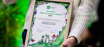 Verleihung des Deutschen Jugend-Naturschutzpreises auf der Internationalen Grünenne Woche in Berlin durch das Bundesamt für Naturschutz
