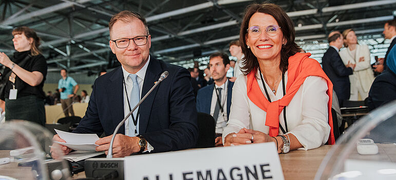 Carsten Schneider und Rita Schwarzelühr-Sutter 