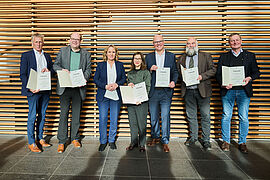 Gruppenbild mit Steffi Lemke 