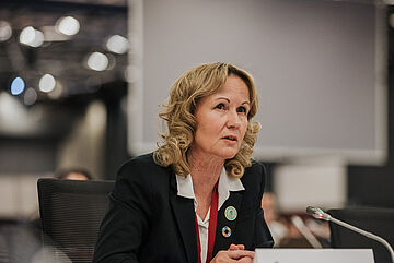 Bundesumweltministerin Steffi Lemke. for further information see image caption