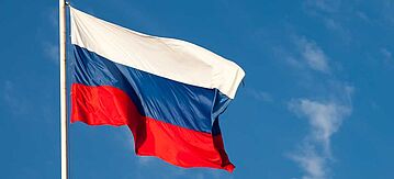 Die russische Flagge