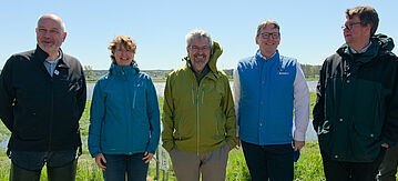 Gruppenfoto mit BMUV-Staatssekretärin Rohleder