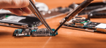 Reparatur eines Smartphones