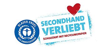 Blauer Engel ruft zum Schulstart mit Recyclingpapier auf.