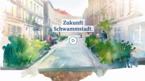 Illustration einer Stadt