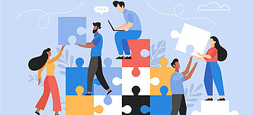 Illustration Teamwork