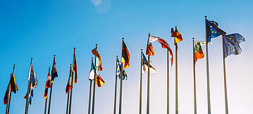 Fahnen europäischer Staaten 