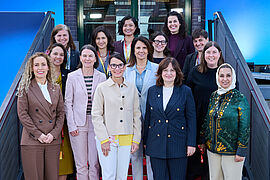 Gruppenfoto beim Womens Lunch