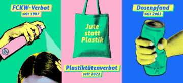 FCKW-Verbot, Jutebeutel und Dosenpfand: Ikonen der Umweltpolitik