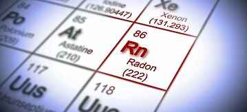 Radon im Periodensystem