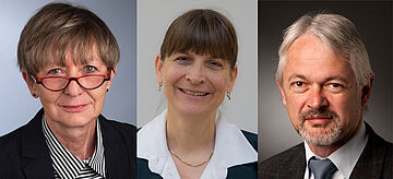 Prof. Dr. Barbara Reichert, Dr. Claudia Schauer, Prof. Dr. Horst Geckeis. Weitere Informationen siehe Bildunterschrift