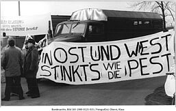 Schöneiche bei Berlin, Blockade der Mülldeponie