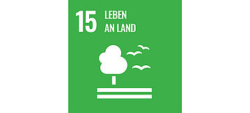 Icon für Ziel 15: Leben an Land