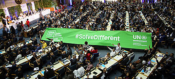 Transparent "Solve Different" bei der UNEA 2019