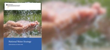 Cover of the publication National Water Strategy