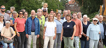 Ein Gruppenbild von dem ersten Aktionstag "Umwelt im Quartier"
