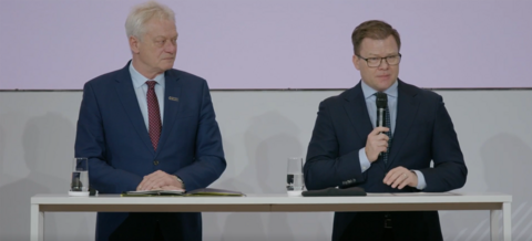 Bundesumweltminister Carsten Schneider und Bundeslandwirtschaftsminister Alois Rainer