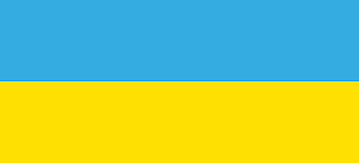 Flagge von der Ukraine