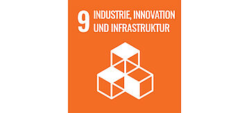Icon für Ziel 9: Industrie, Innovation und Infrastruktur