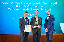 Gruppe "EMAS-Erfahrene": Höchstleistungsrechenzentrum mit Institut für Höchstleistungsrechnen der Universität Stuttgart (Baden-Württemberg)