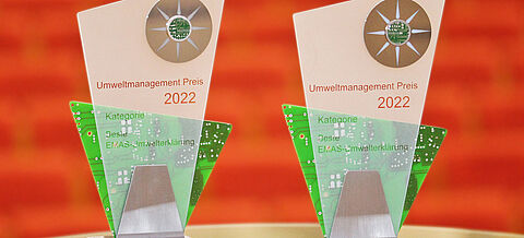 Umweltmanagement-Preis Pokal 2022