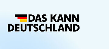 Logo mit der Aufschrift Das kann Deutschland