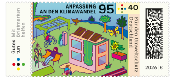 Sonderbriefmarke Klimawandel