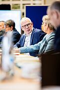 Staatssekretär Jochen Flasbarth im Gespräch