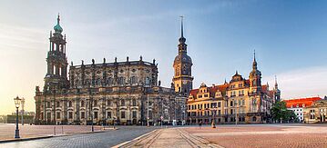 Blick auf Dresden
