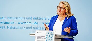 Svenja Schulze während ihrer Rede