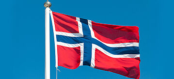 Flagge von Norwegen