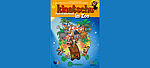 Cover mit illustrierten Zootieren auf einer Weltkugel