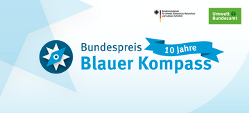 Banner Bundespreis Blauer Kompass 2026