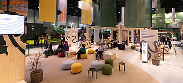 Messestand des Bundesumweltministeriums