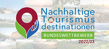 Logo des Wettbewerbs Nachhaltige Tourismusdestinationen